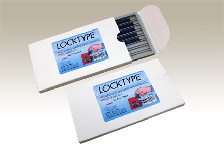 LOCKTYPE® Rubber type Characters